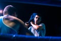 Arman Darchinyan rest in corner during Boxing match between national teamsÃÂ UKRAINE - ARMENIA Royalty Free Stock Photo